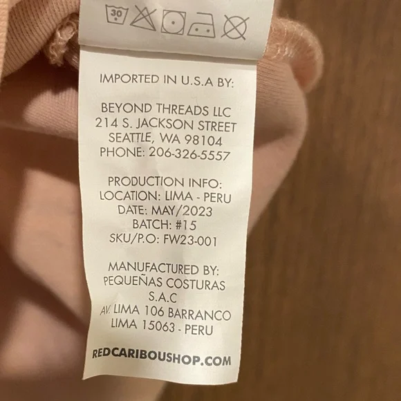 Red Caribou Girl’s ‘Moonlit Usagi(Hares)’ Peach Whip Dress Size 6/7 Years Easter - Picture 15 of 16